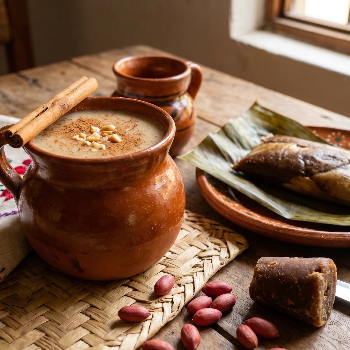 Atole de Cacahuate Oaxaqueño