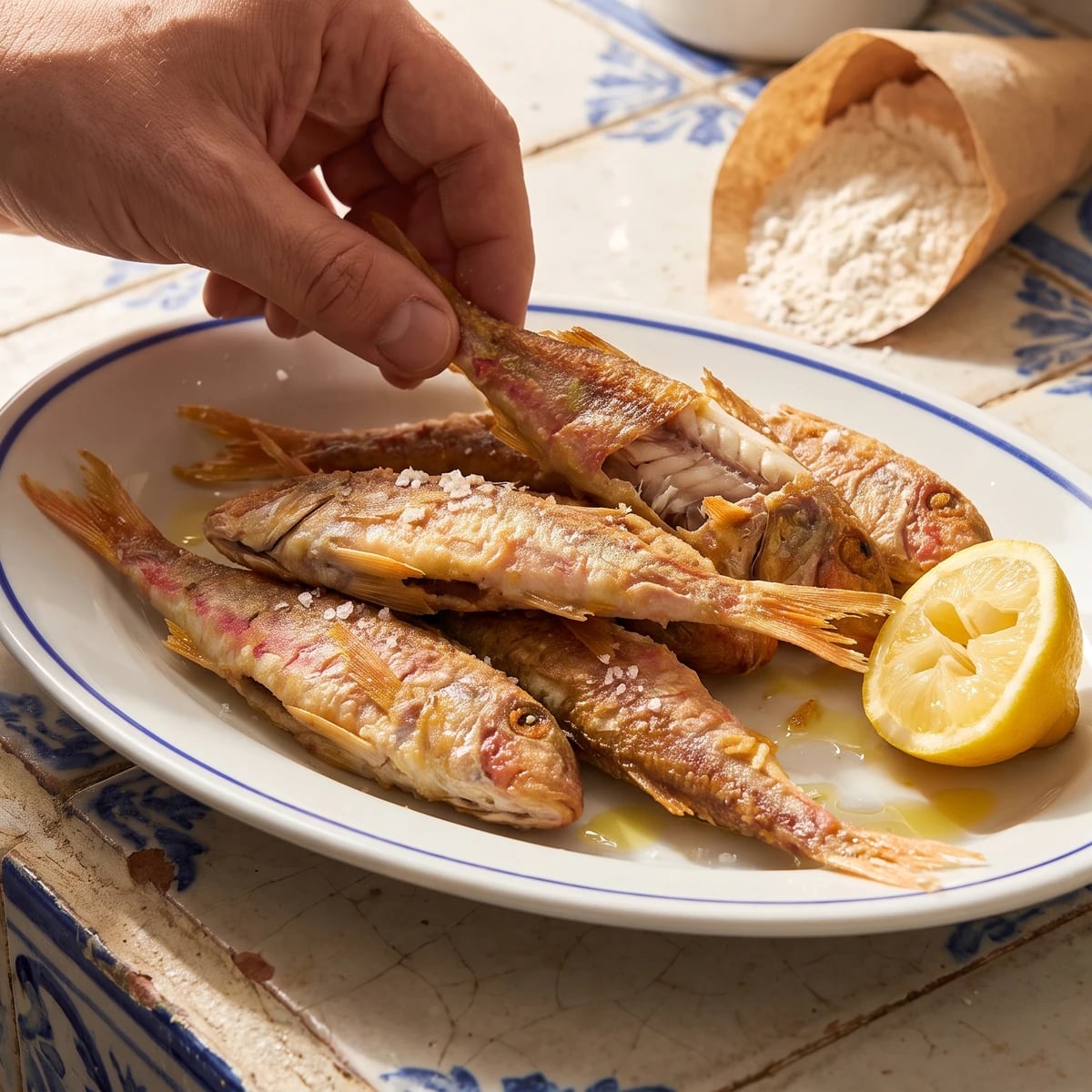 Salmonetes Fritos Andaluces
