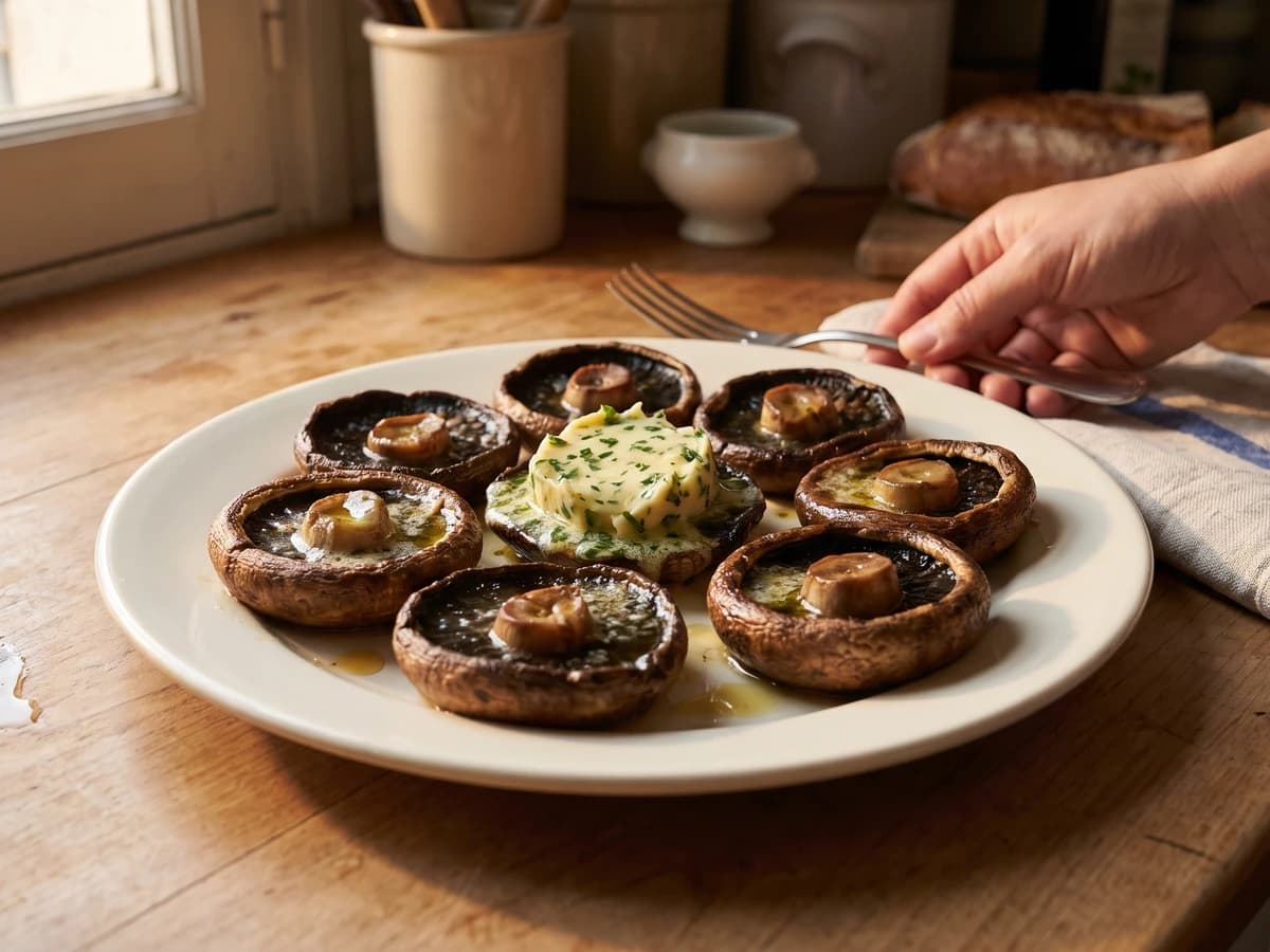 Champignons Grillés - Chef Juliette