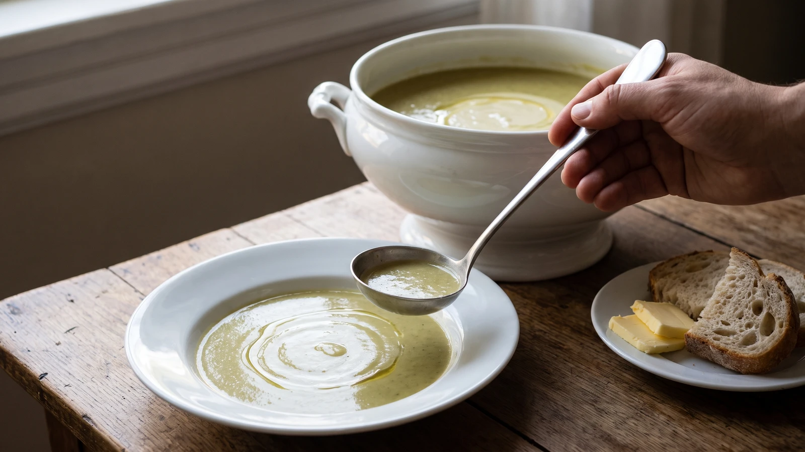 Purée d’Oseille et de Tapioca à la Crème
