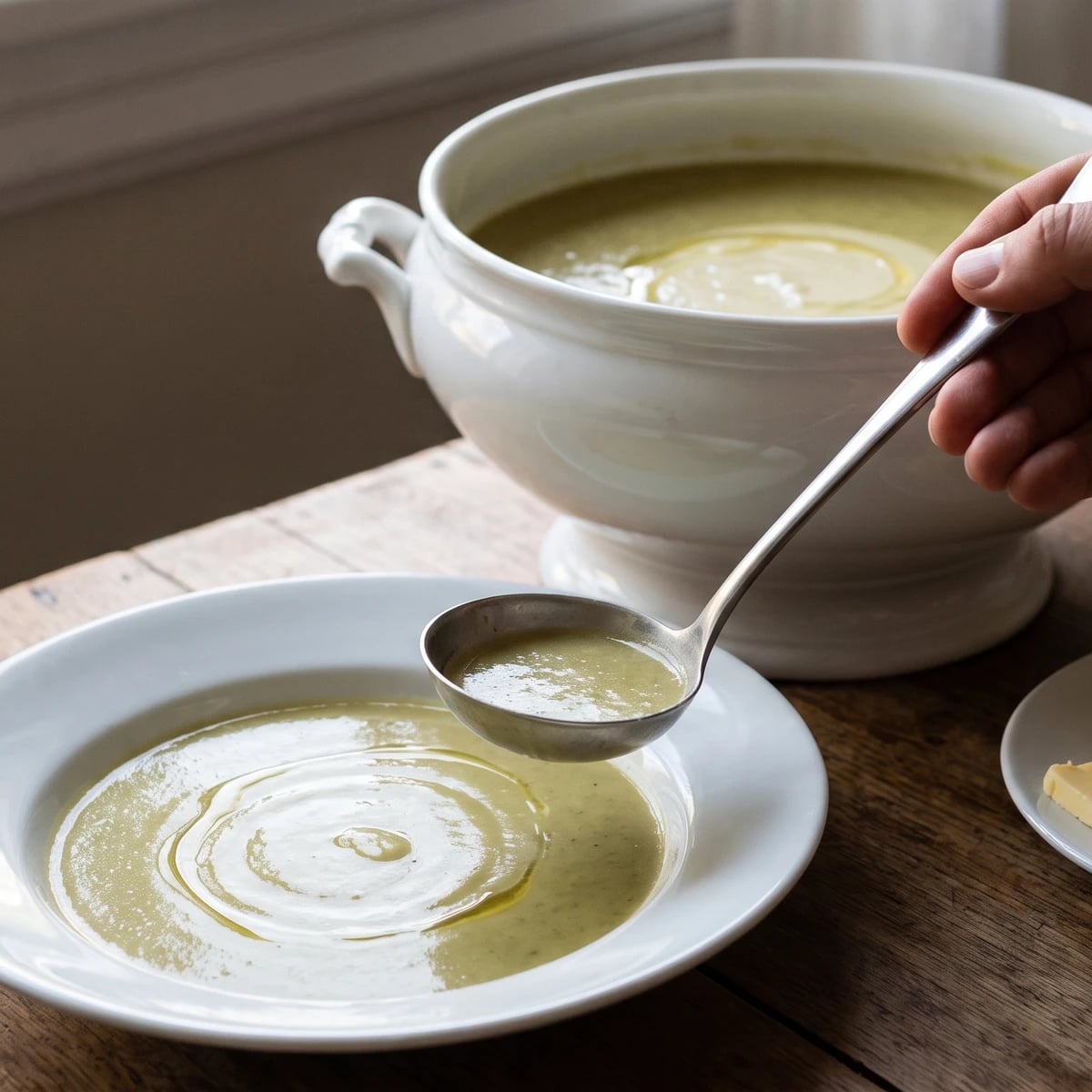 Purée d’Oseille et de Tapioca à la Crème