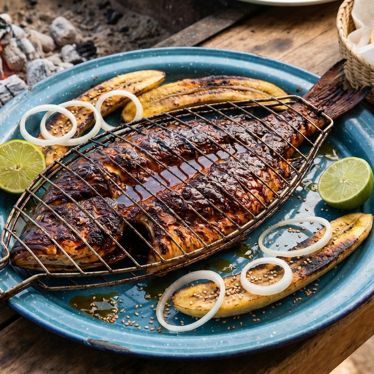 Pescado a la Talla Afromestizo