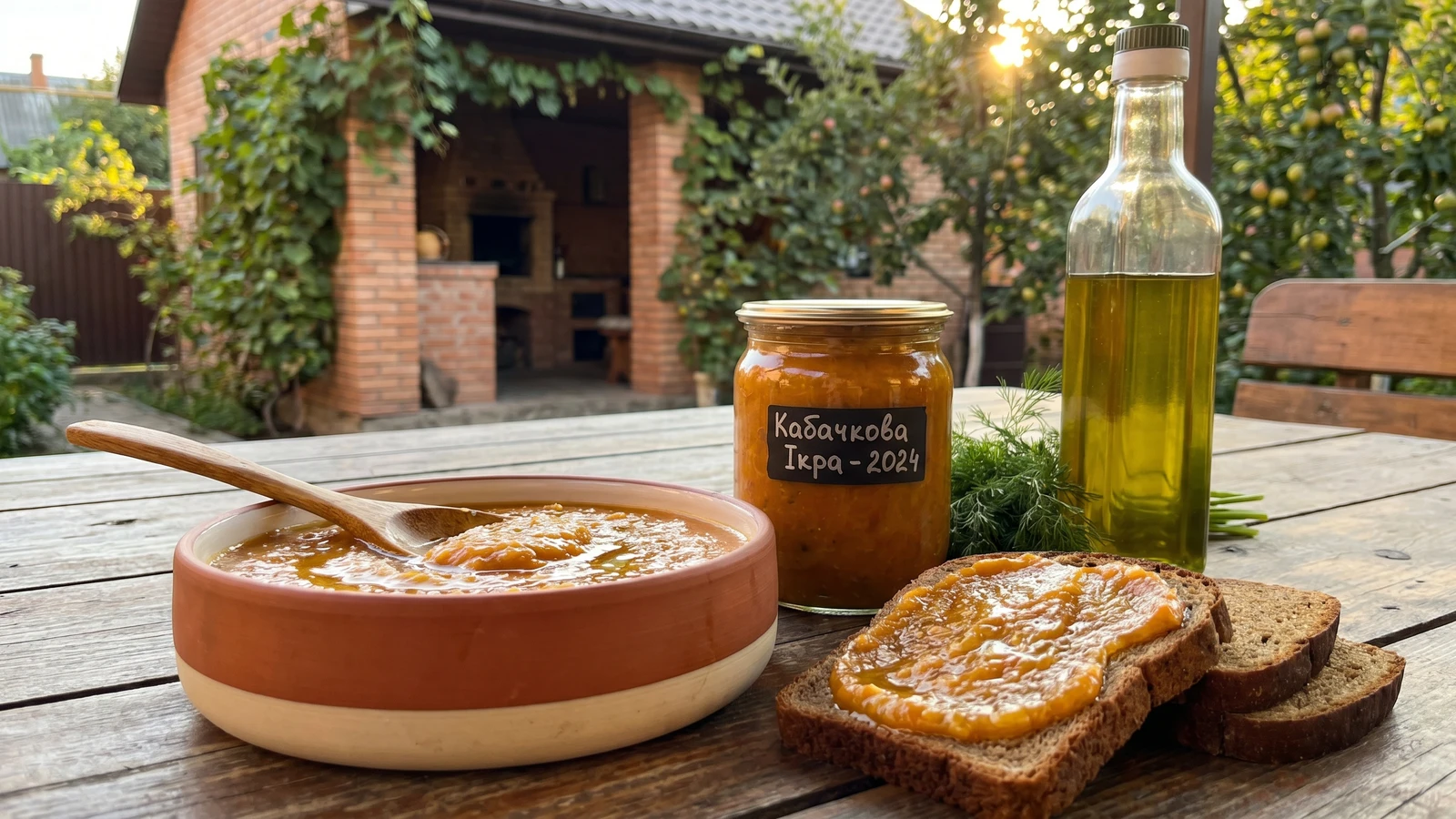 Kabachkova Ikra (кабачкова ікра, zucchini caviar)