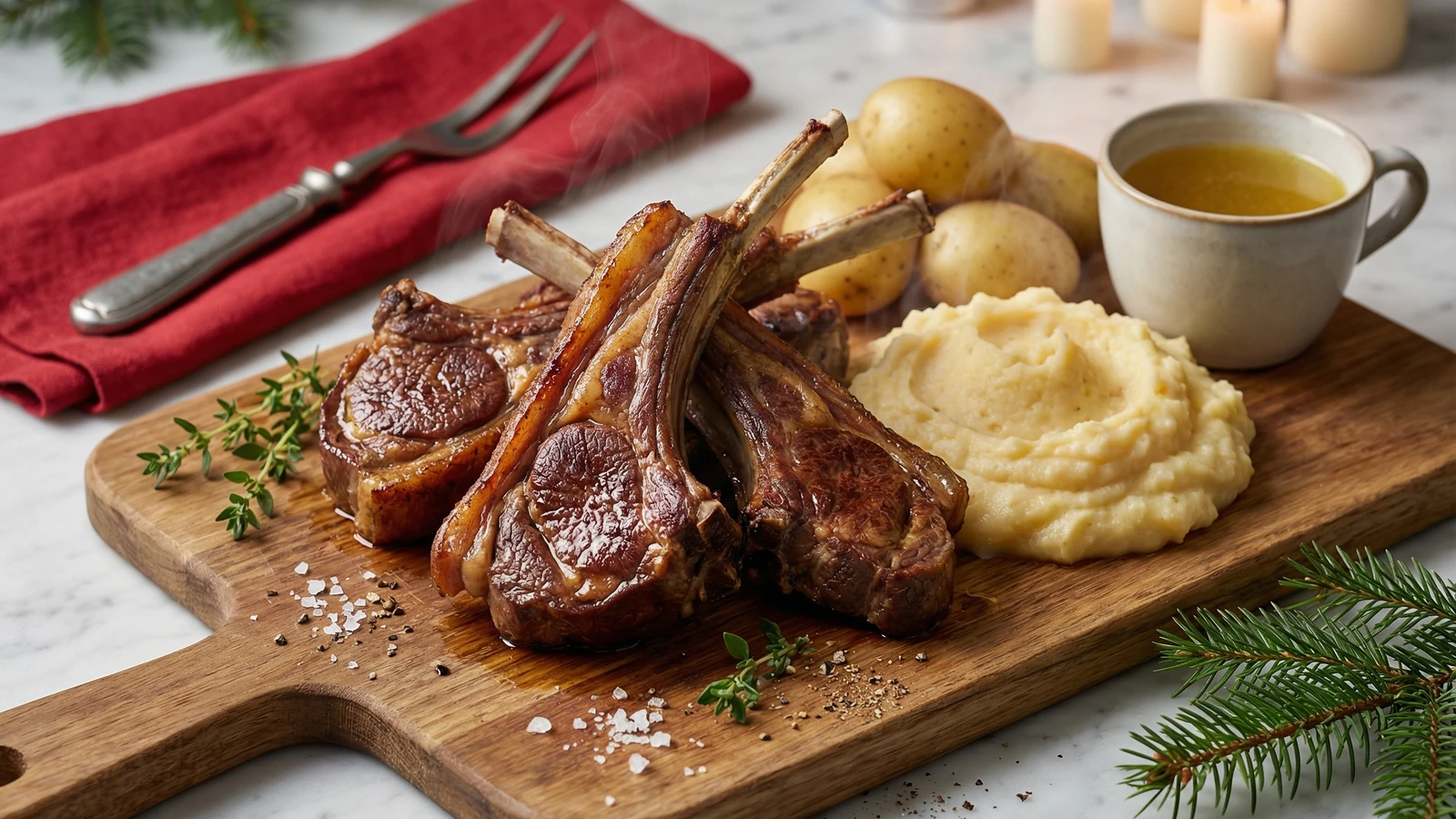 Norwegian Pinnekjøtt (Lamb Ribs)