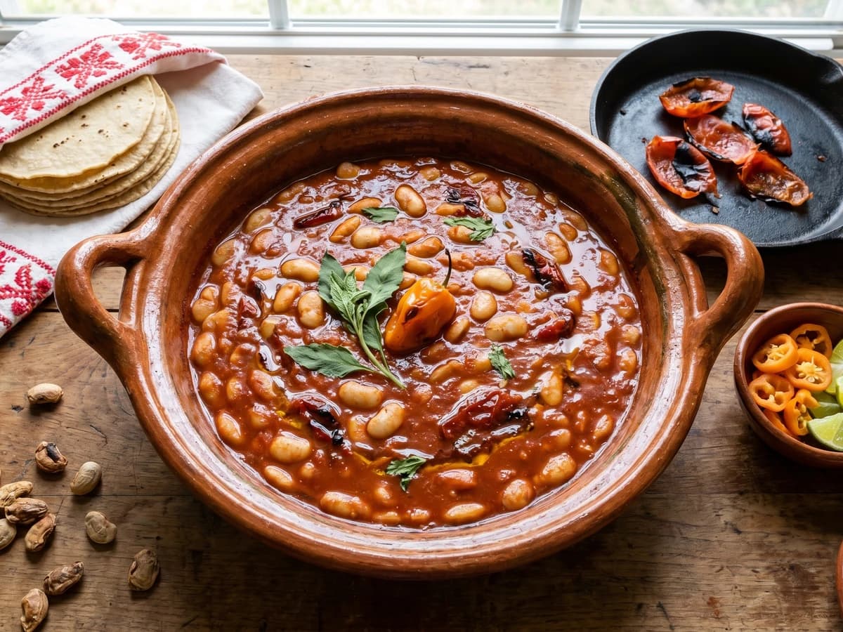Ibes Guisados al Chiltomate - Chef Lupita