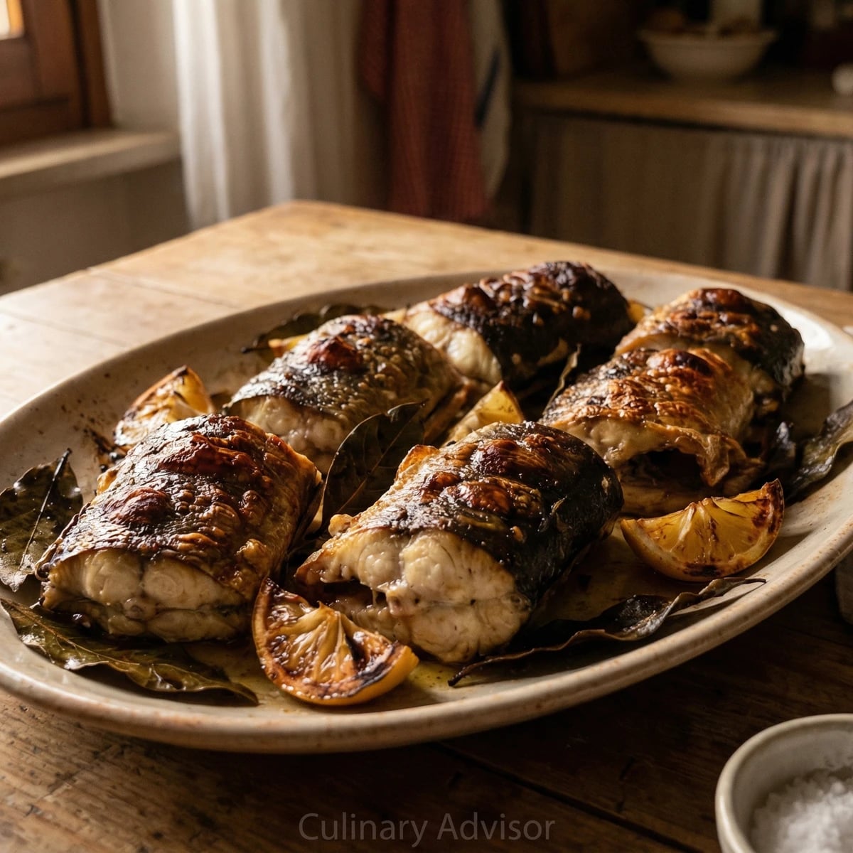 Anguilla Arrosto alla Comacchiese