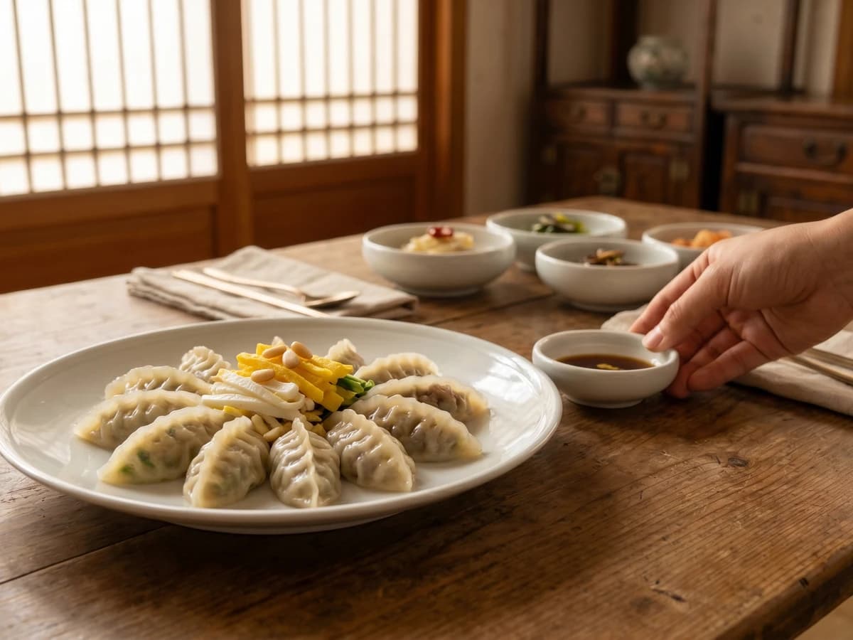 Gyuasang (Court Sea-Cucumber Dumplings)