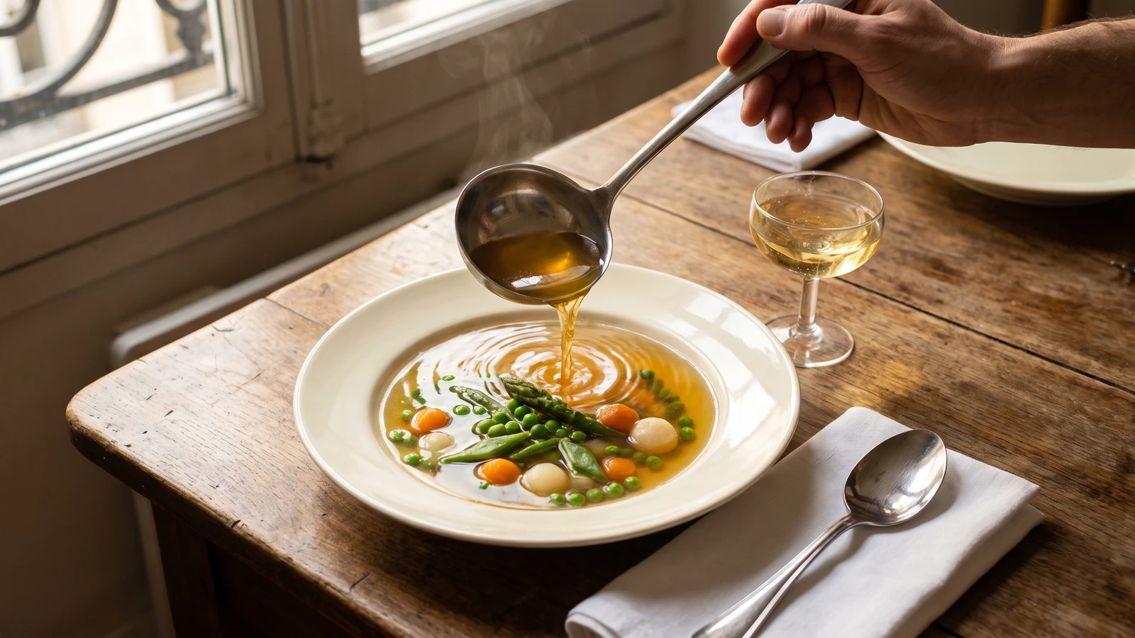 Consommé Bouquetiere