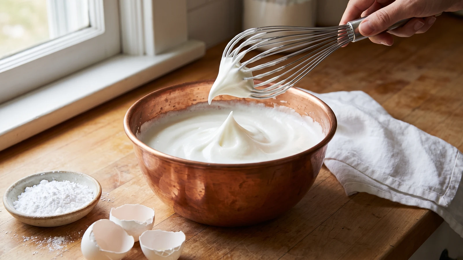 How to Beat the Whites of Eggs