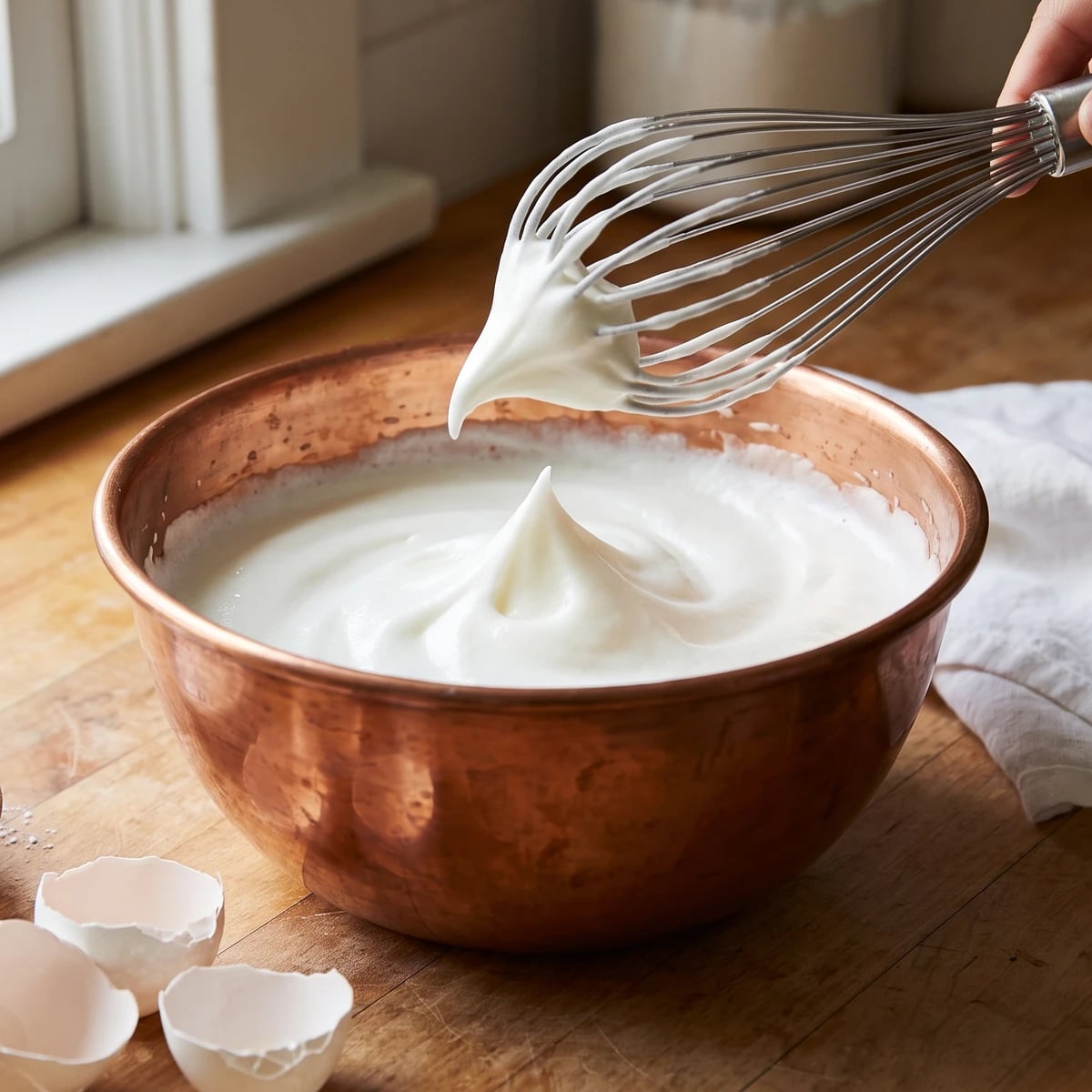 How to Beat the Whites of Eggs