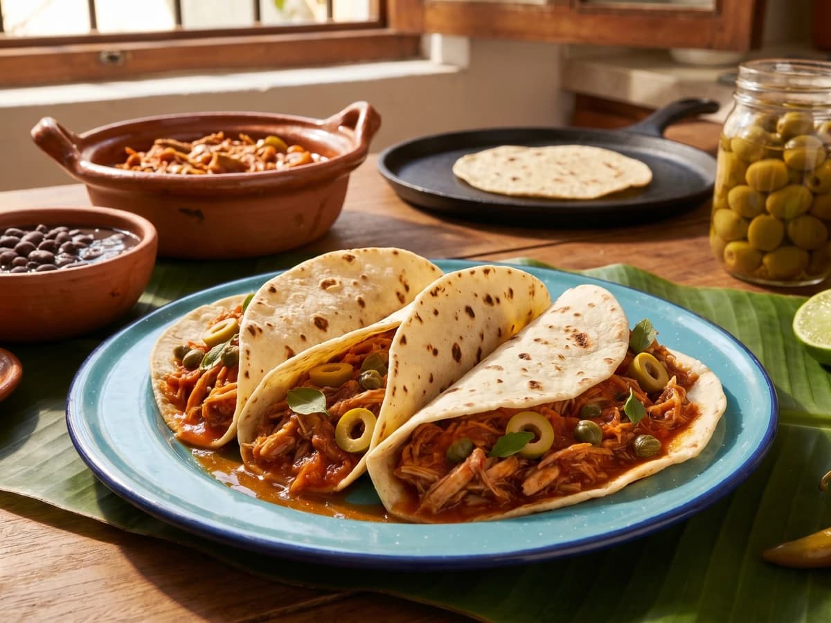 Tacos de Cazón Veracruzanos