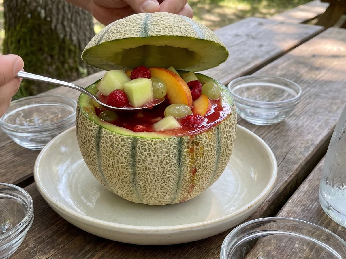 Melon en Surprise - Chef Juliette