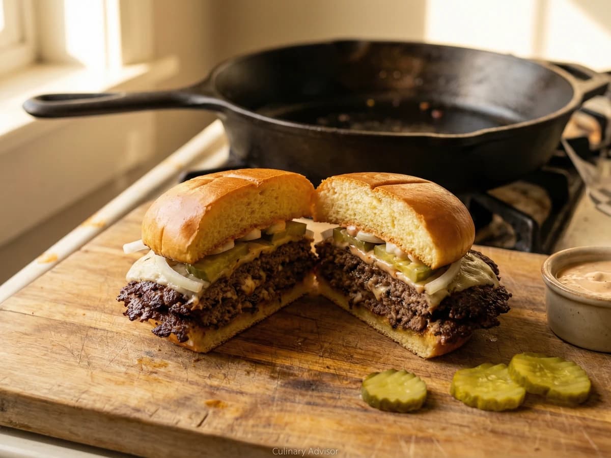 Cajun Smash Burger
