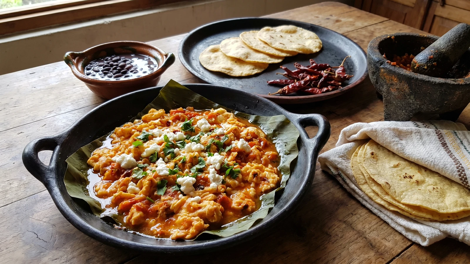 Huevos Chiapanecos con Chirmol