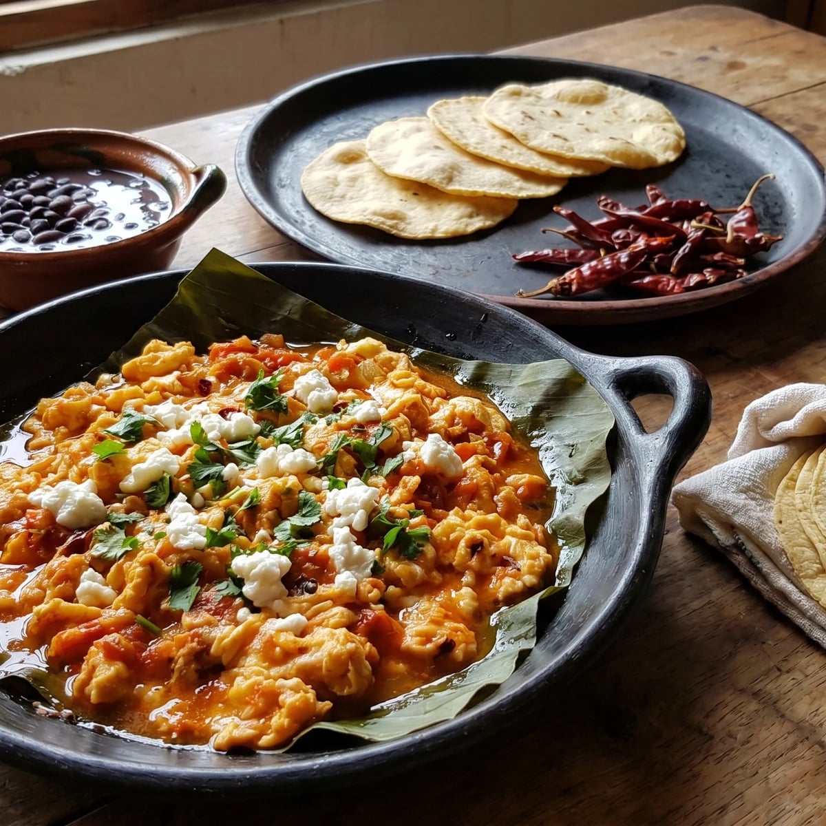 Huevos Chiapanecos con Chirmol