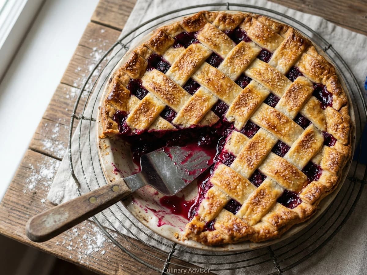 California Boysenberry Pie