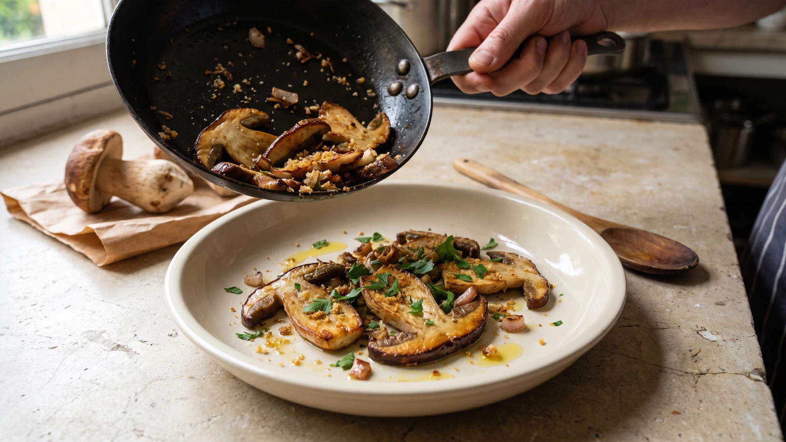 Cèpes à la Bordelaise