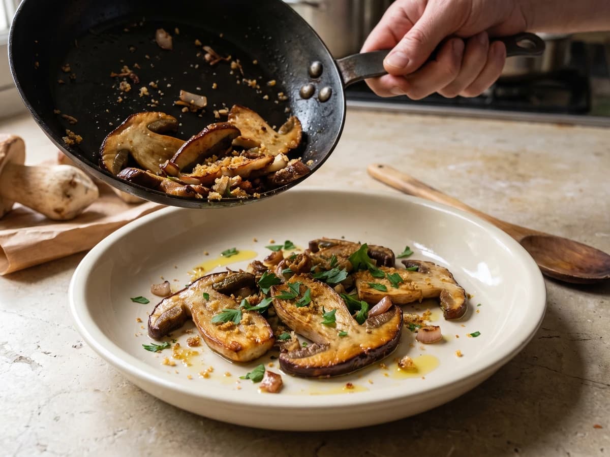 Cèpes à la Bordelaise - Chef Juliette