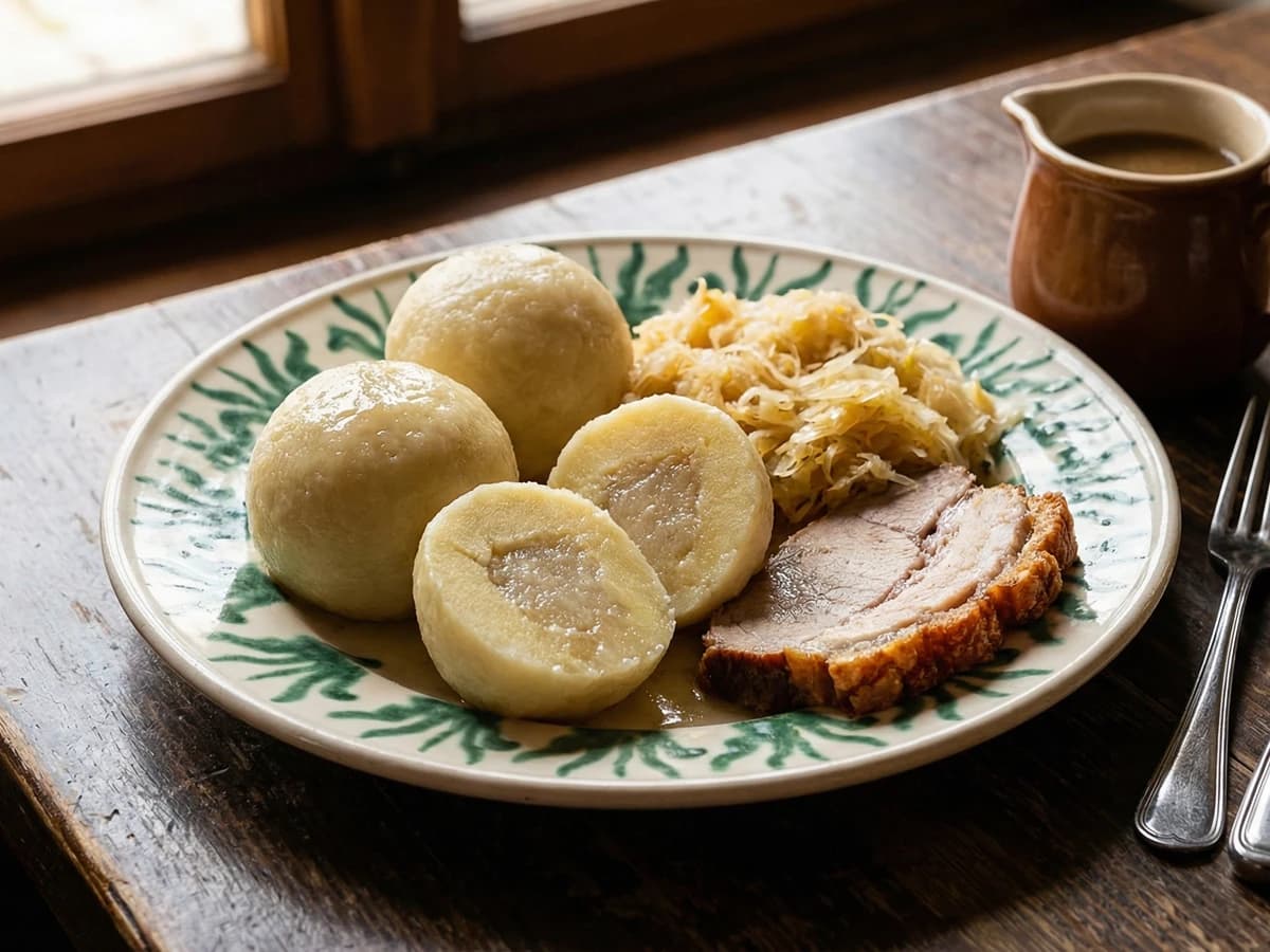 Waldviertler Knödel (Half-and-Half Potato Dumplings) - Chef Elsa