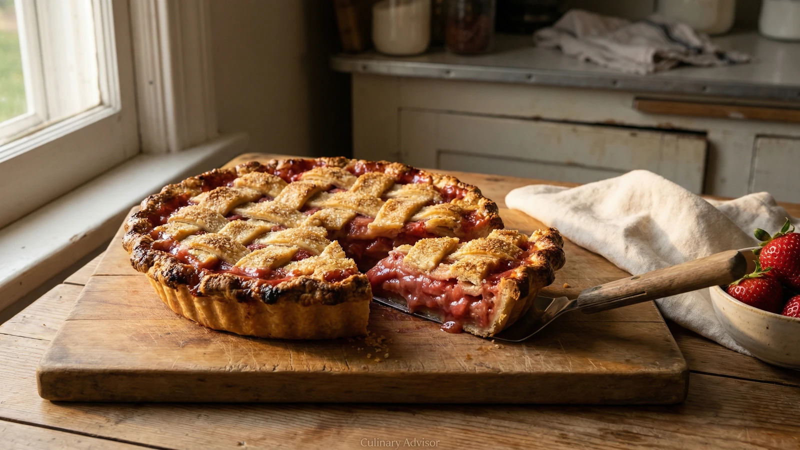 Strawberry Rhubarb Pie