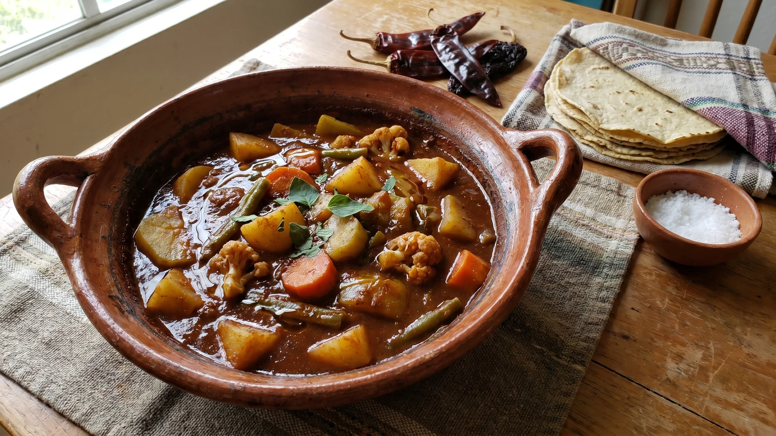 Chileajo de Verduras de Cuaresma