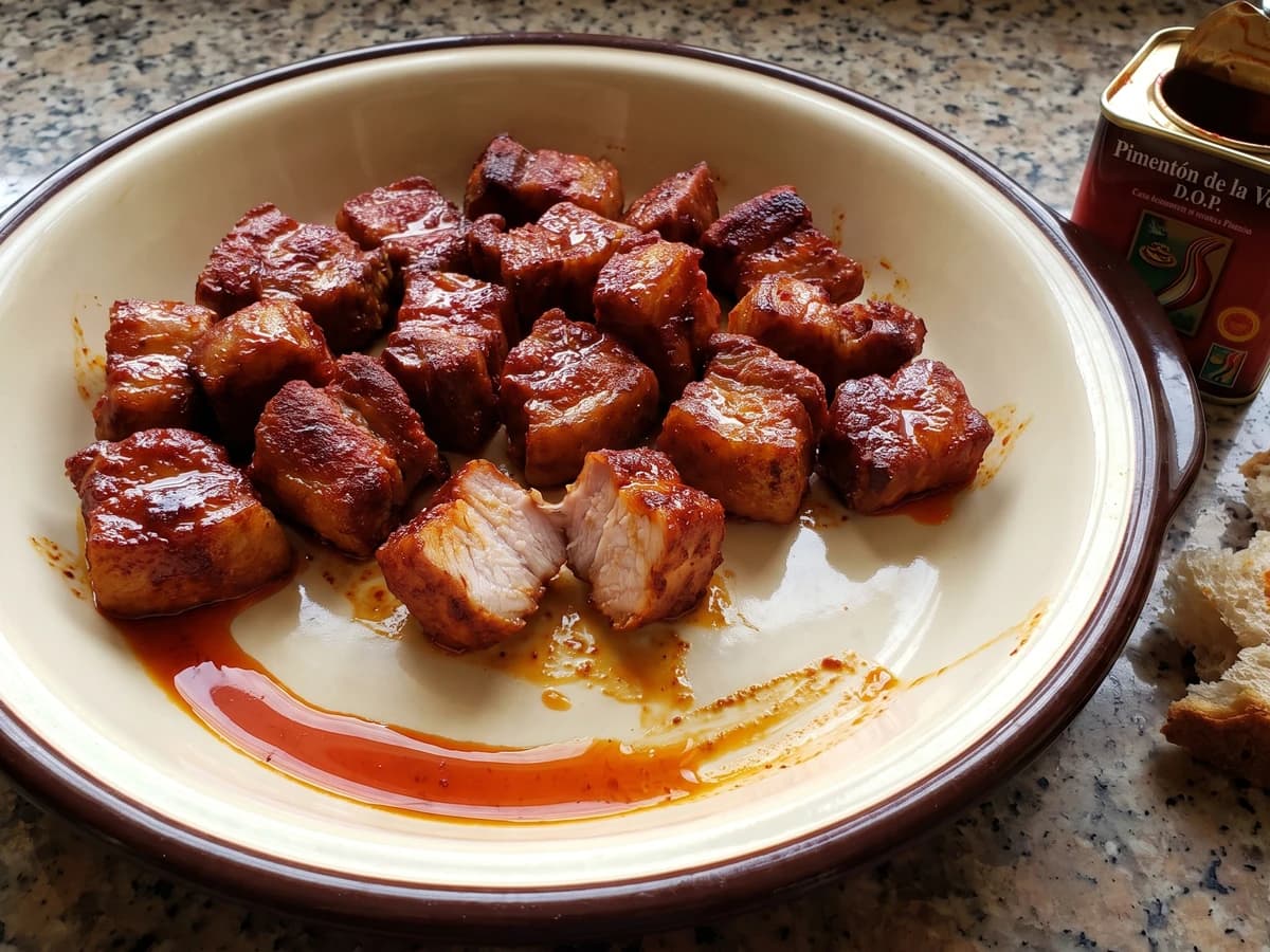 Prueba de Cerdo Extremeña - Chef Isabel
