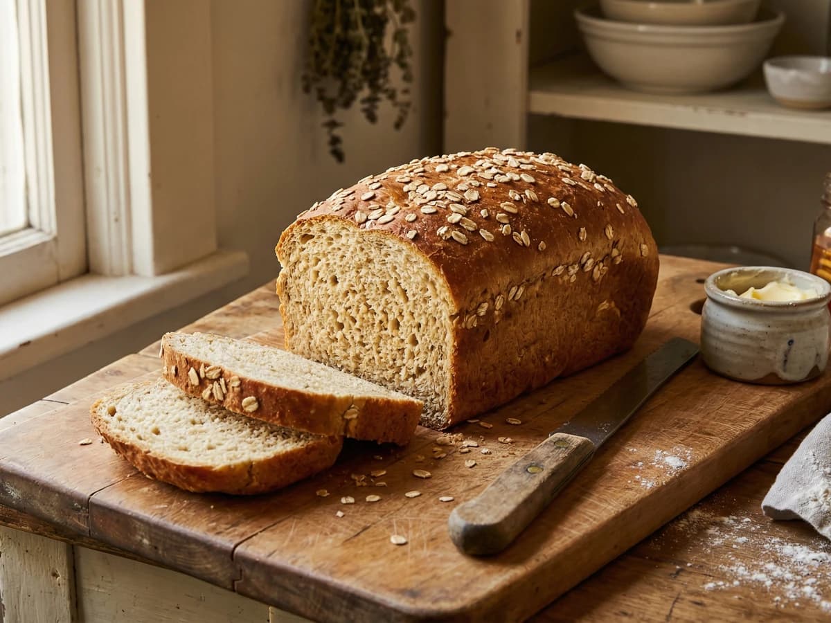 Cajun Honey Oat Bread