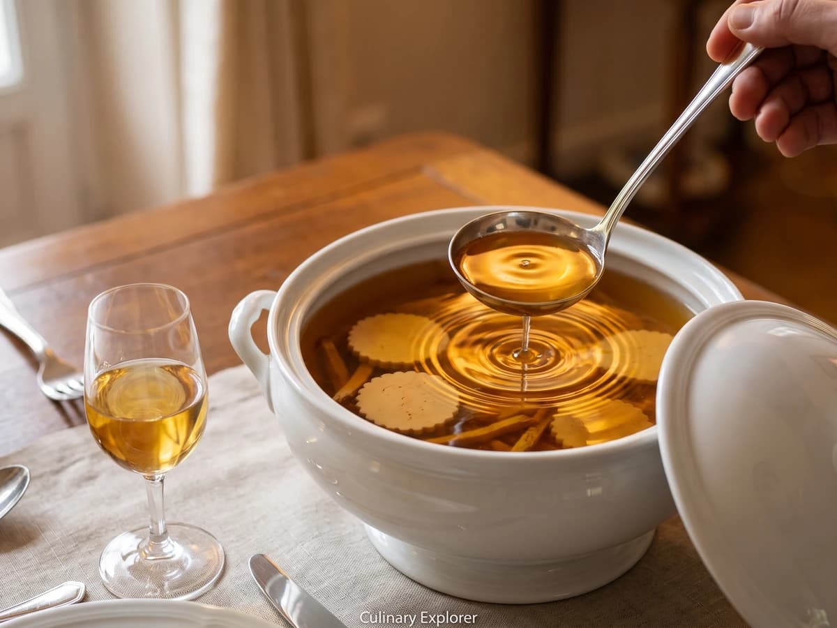 Consommé Rothschild - Chef Juliette