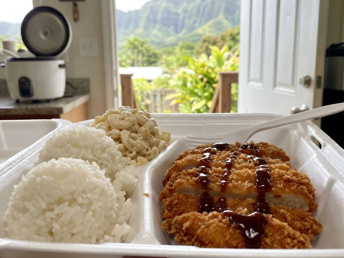 Chicken Katsu Plate Lunch (Hawaiʻi Local Panko-Fried Chicken) - Chef Makoa