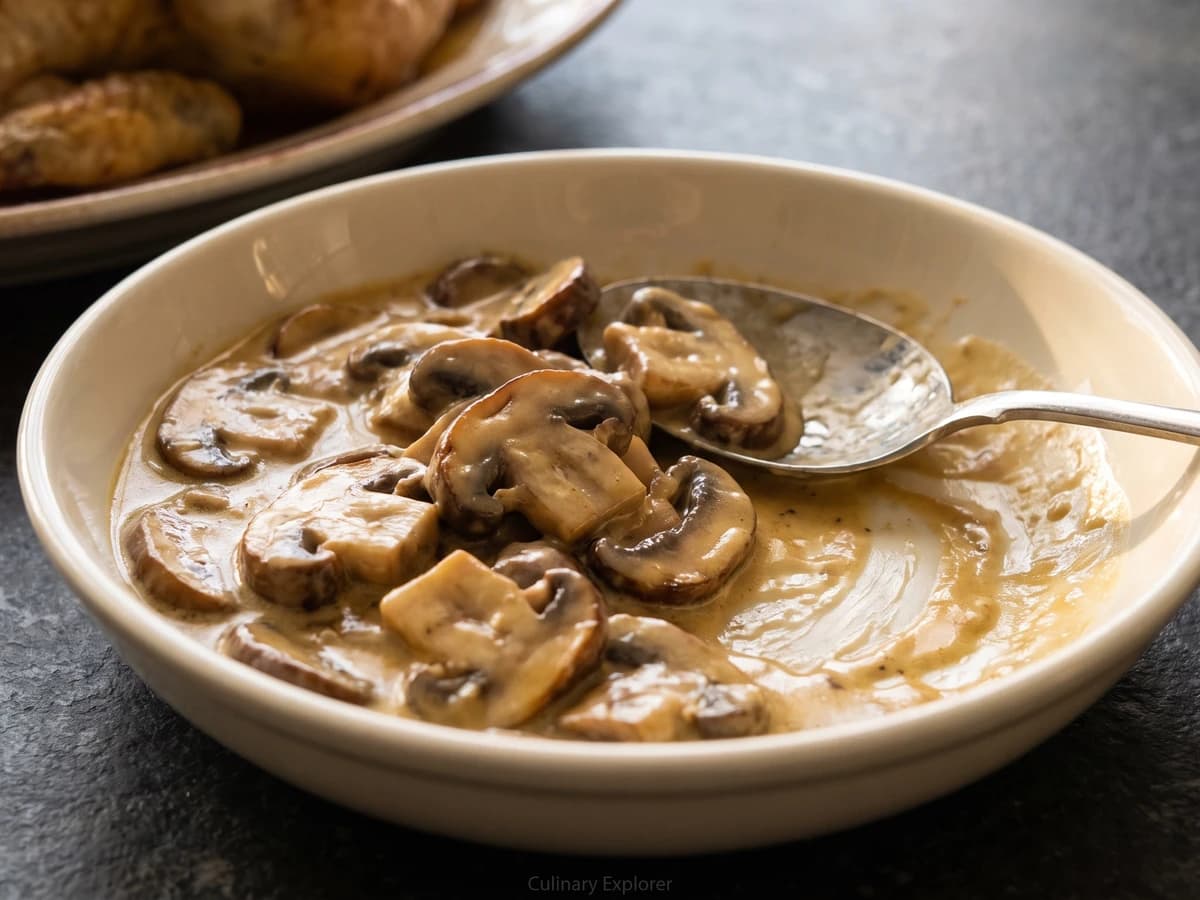 Cèpes à la Crème - Chef Juliette