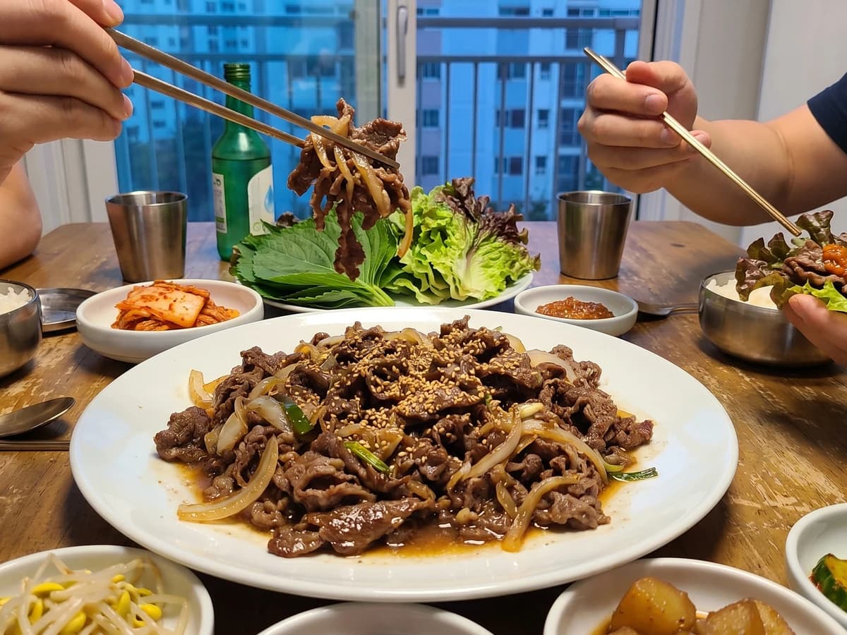 Bulgogi (불고기, Marinated Grilled Beef)