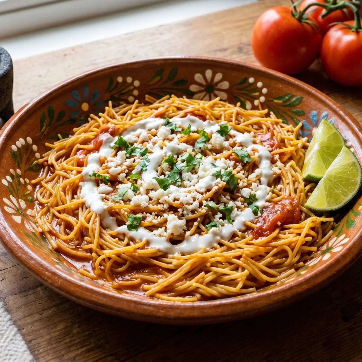 Sopa Seca de Fideo Jalisciense