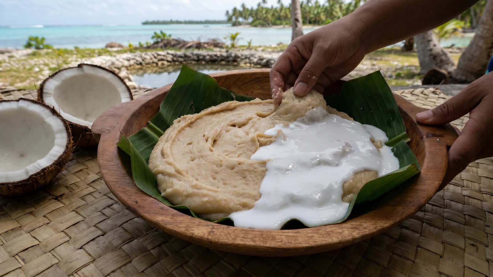 Mā (Tuvaluan Fermented Breadfruit Keeping-Paste)