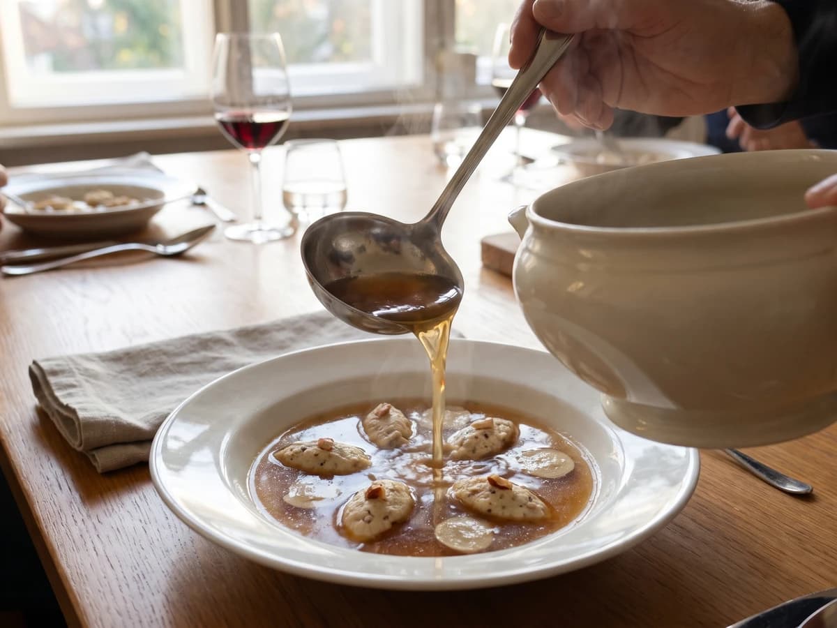 Consommé Marquise - Chef Juliette