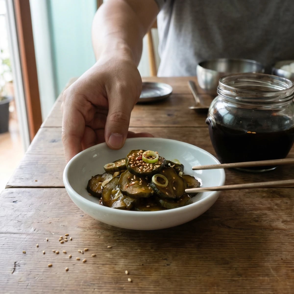 Oi-jangajji (Soy-Pickled Cucumber)
