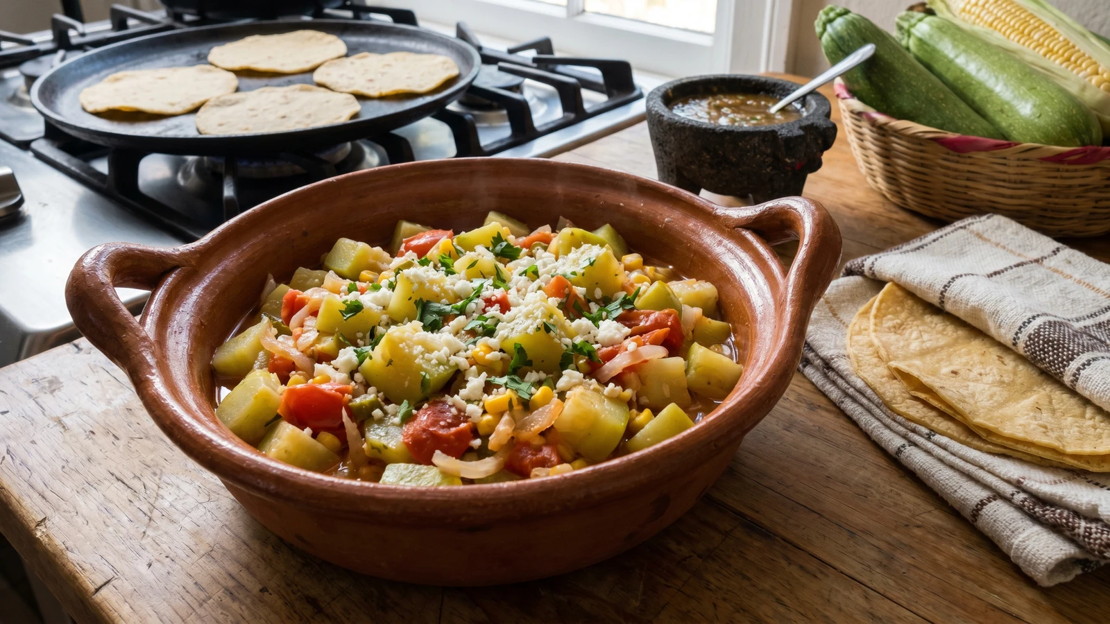 Calabacitas a la Mexicana Jaliscienses