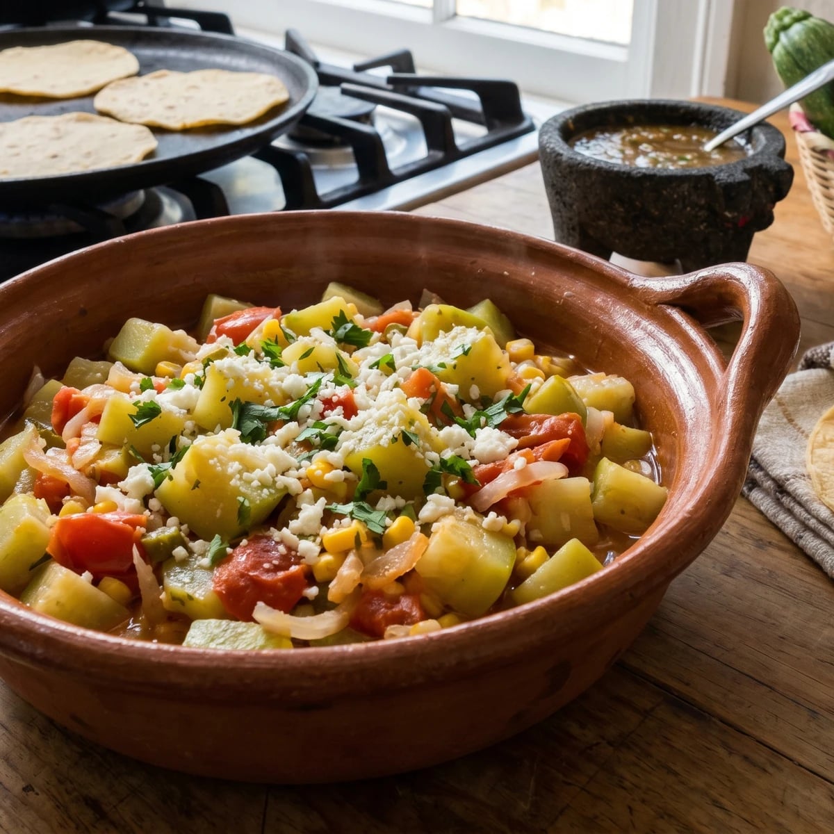 Calabacitas a la Mexicana Jaliscienses
