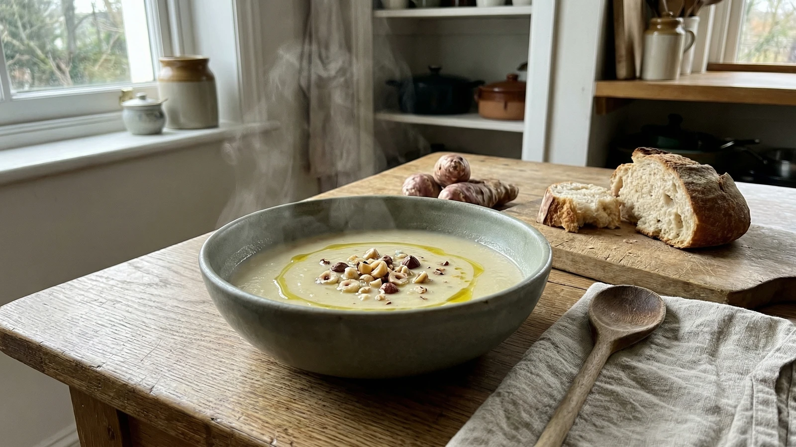 Jerusalem Artichoke Soup