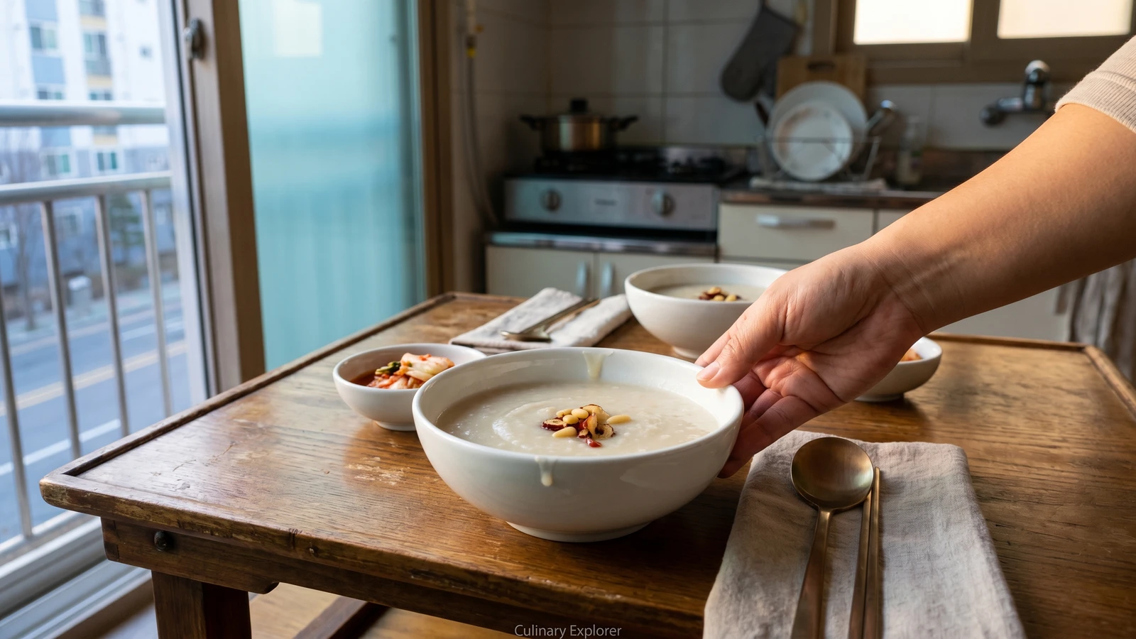 Yulmu-juk (Job's Tears Porridge)
