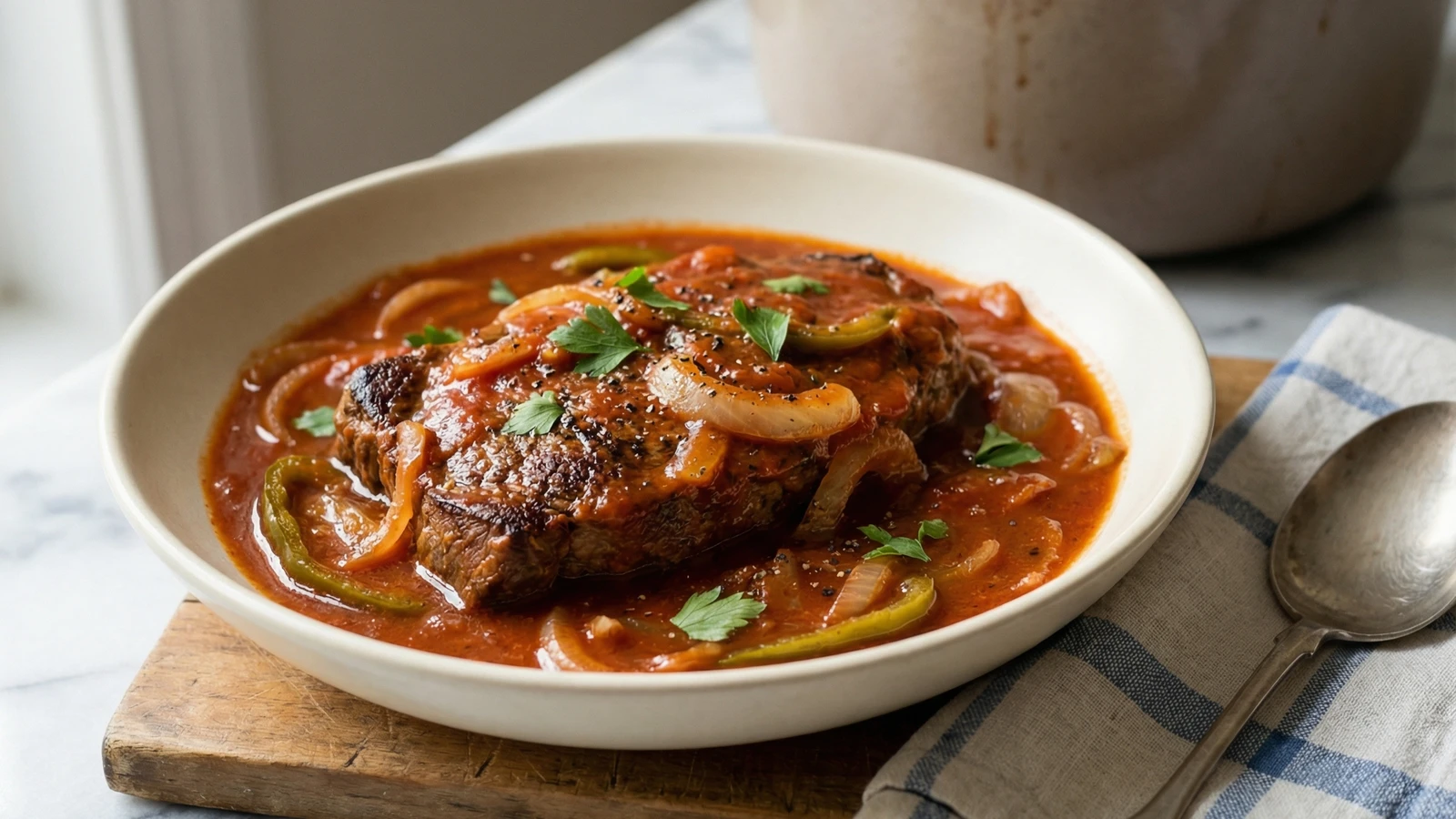 Swiss Steak in Tomato Gravy