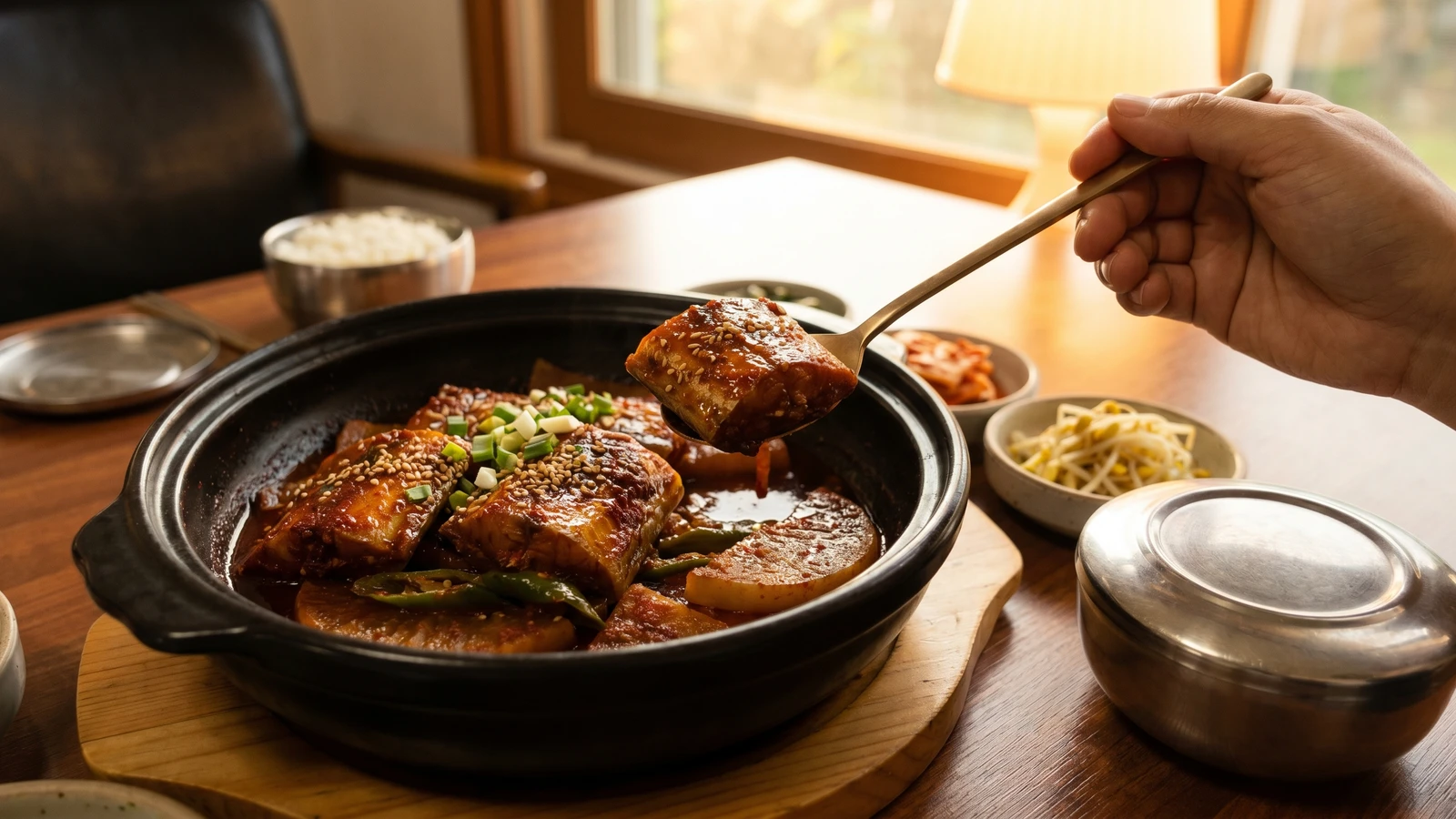 Galchi-jorim (Braised Hairtail)