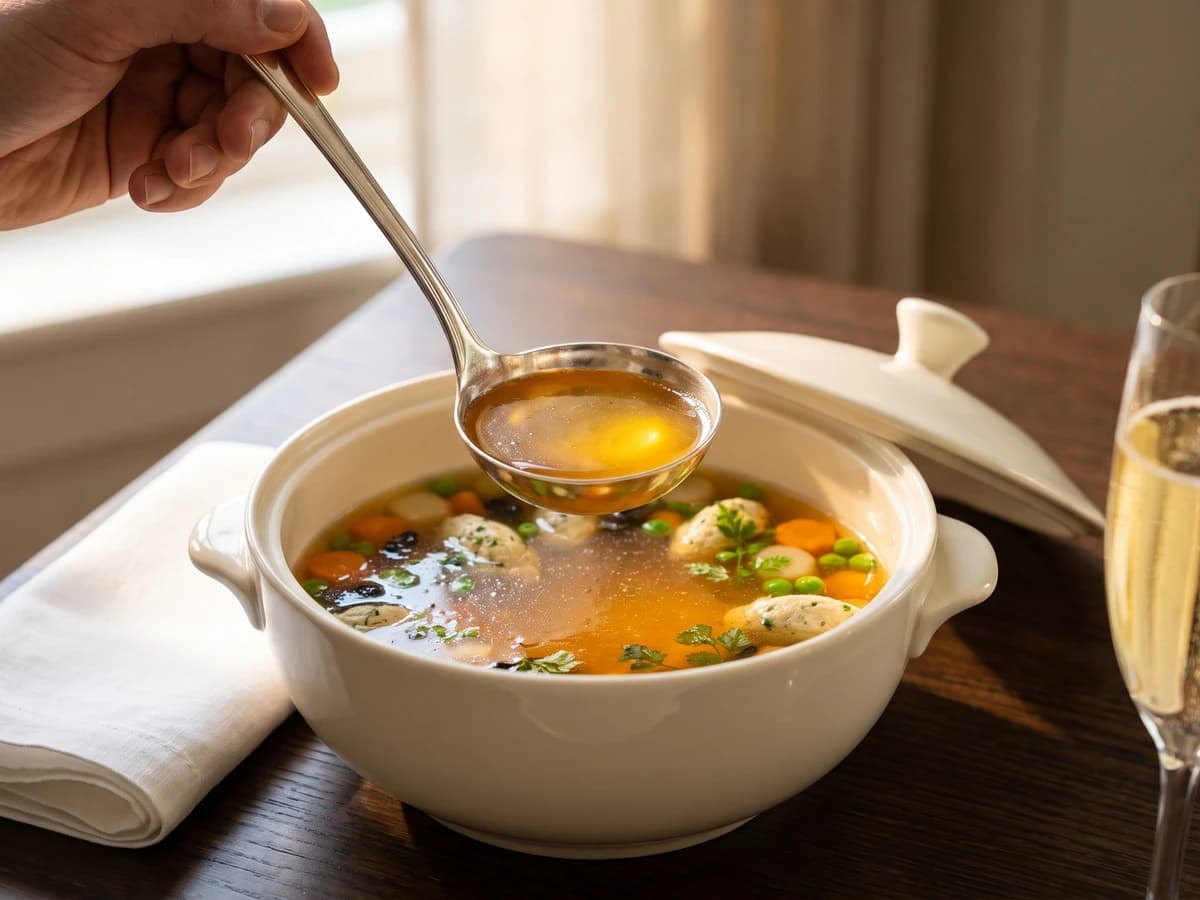 Consommé Demidoff - Chef Juliette