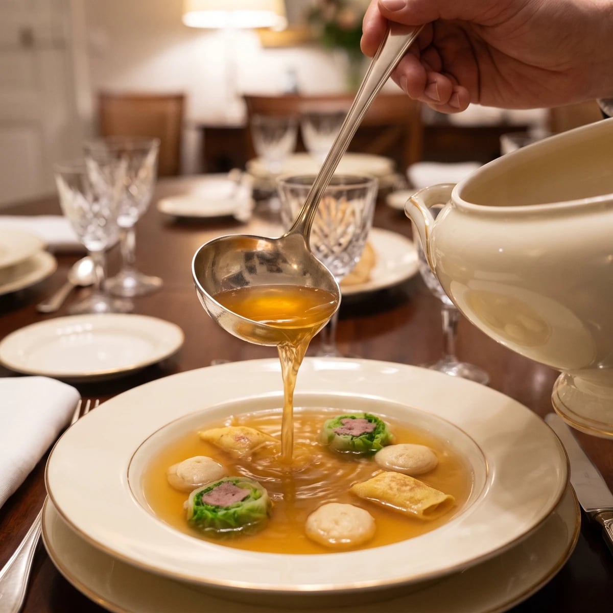 Consommé Villeneuve