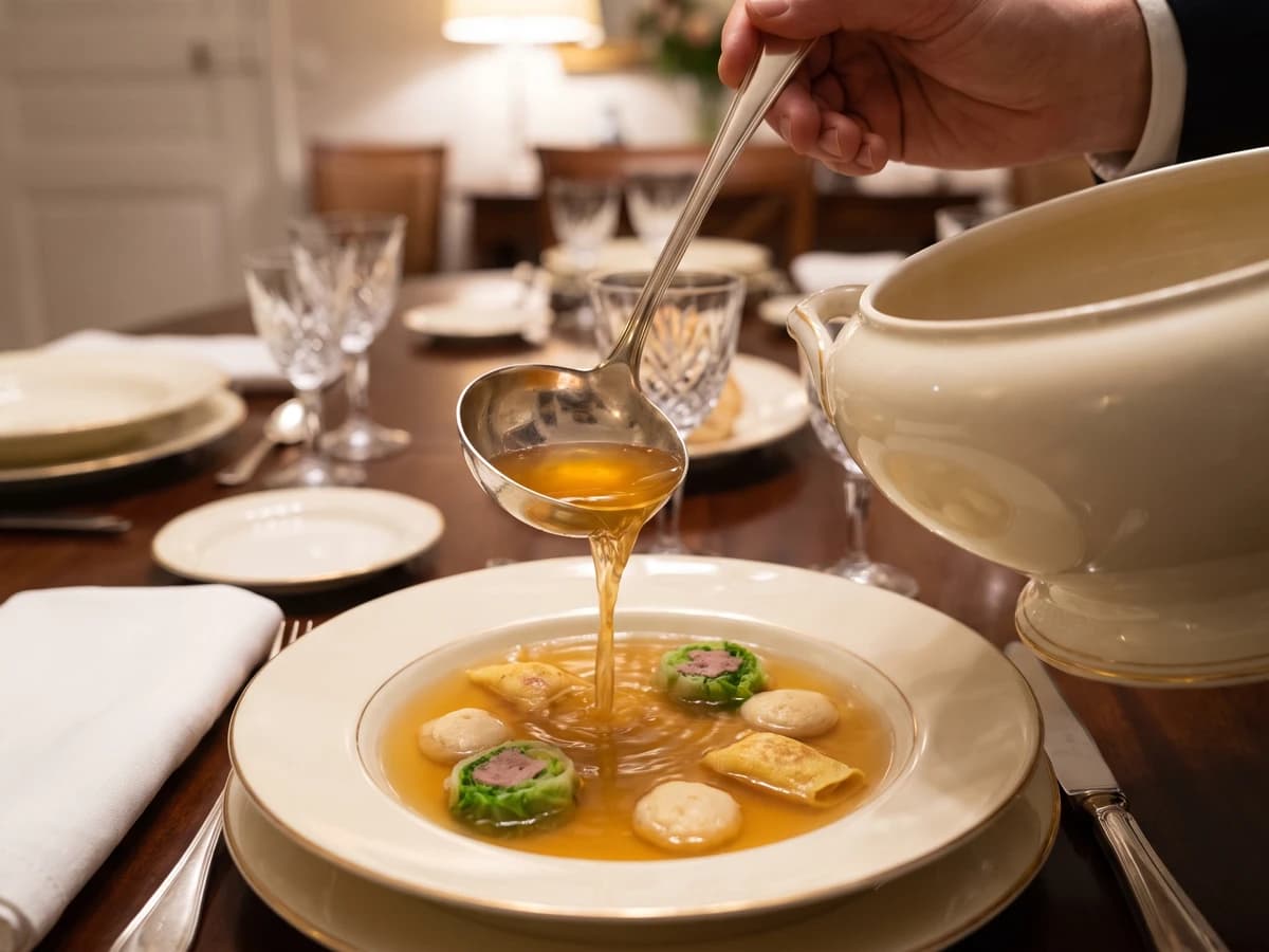 Consommé Villeneuve - Chef Juliette