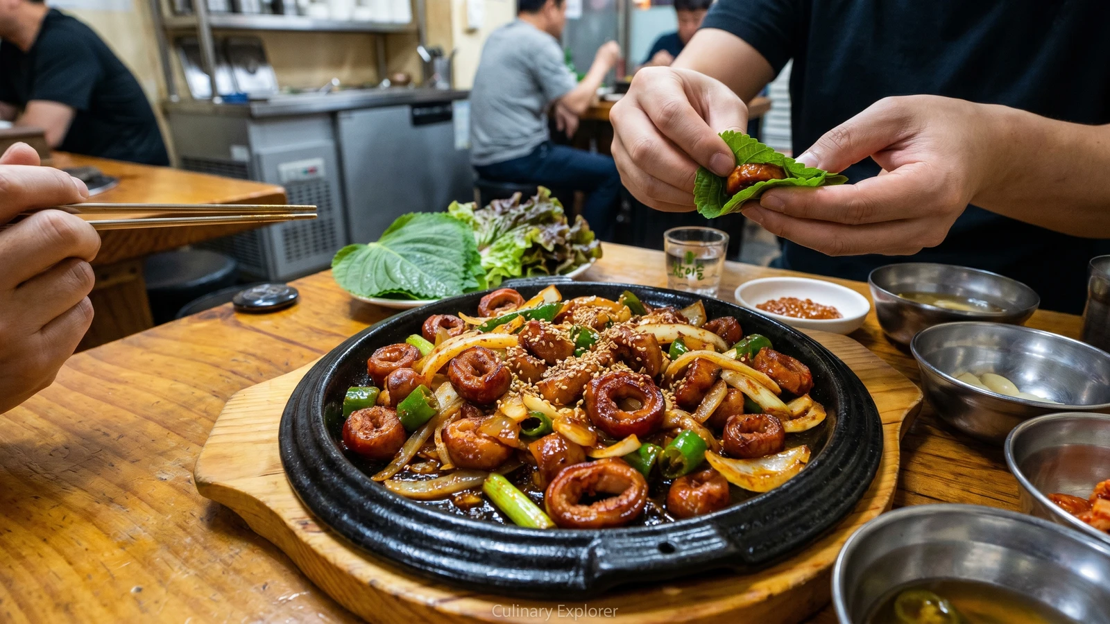 Makchang-bokkeum (Daegu Spicy Pork Tripe)