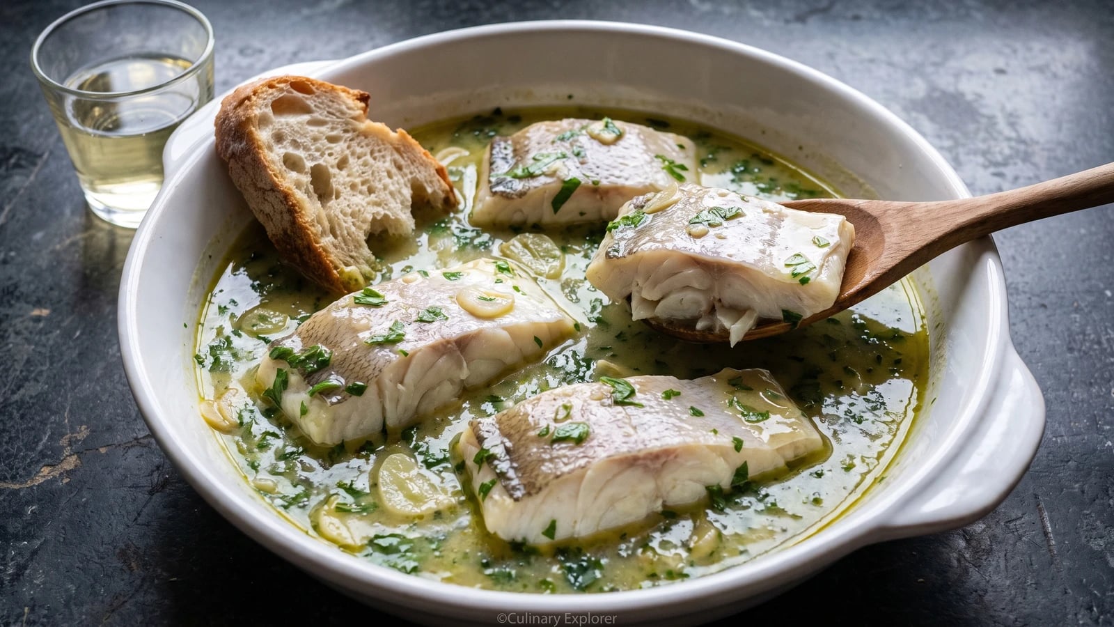 Bacalao en Salsa Verde
