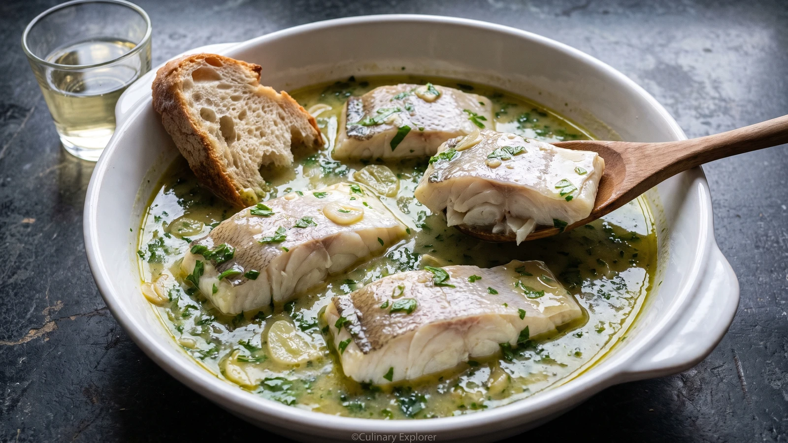 Bacalao en Salsa Verde