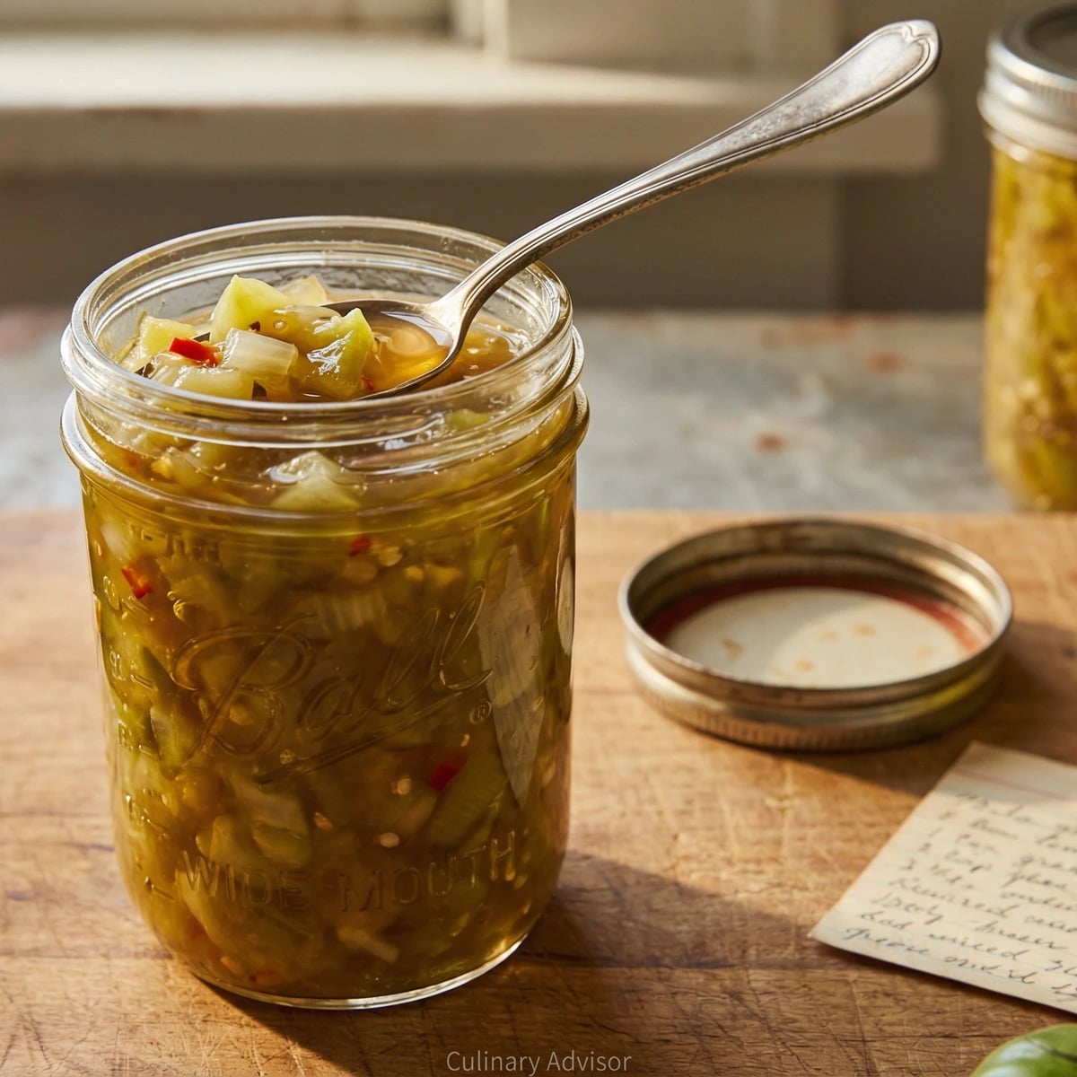 Green Tomato Relish
