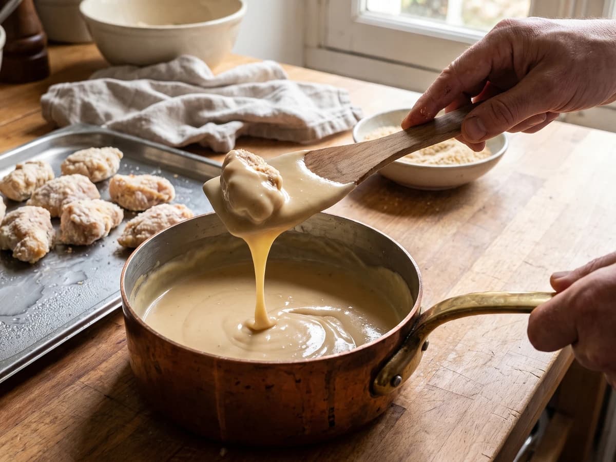 Villeroy Sauce - Chef Juliette
