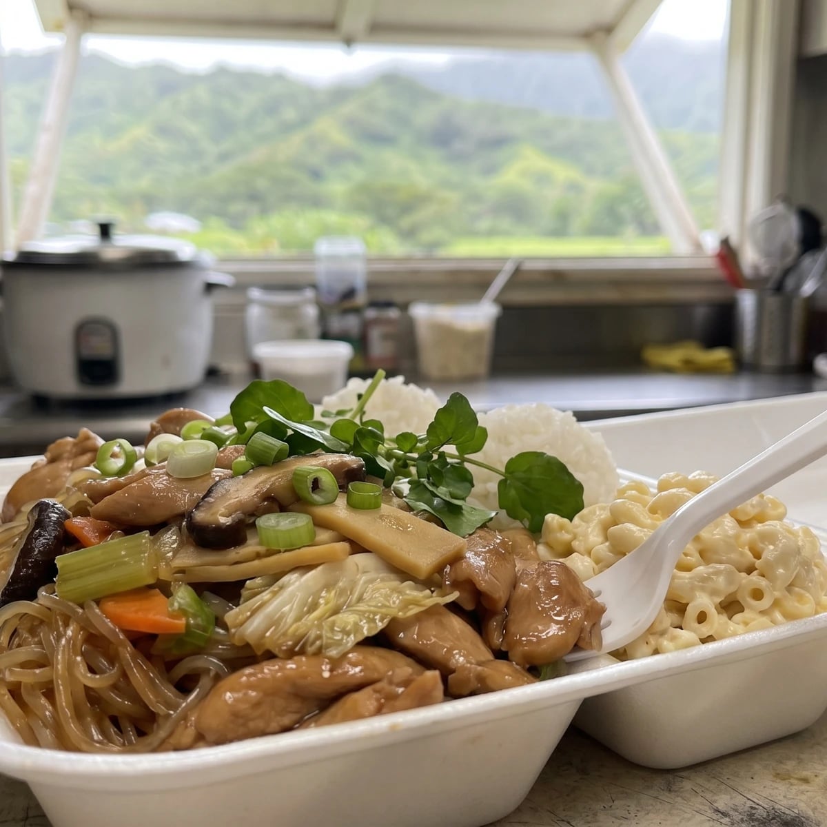 Chicken Hekka (Hawaiʻi Local Plantation-Style Chicken Sukiyaki)